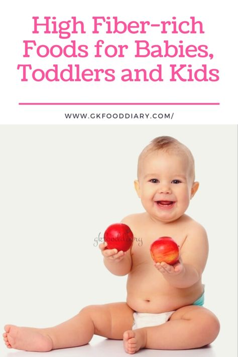 High Fiber-rich Foods for Babies, Toddlers and Kids Fiber Rich Foods For Toddlers, Fiber Foods For Kids, High Fiber Dinner, Banana Baby Food, High Fiber Fruits, Fiber Fruits, High Fiber Snacks, High Fiber Breakfast, Baby Breakfast