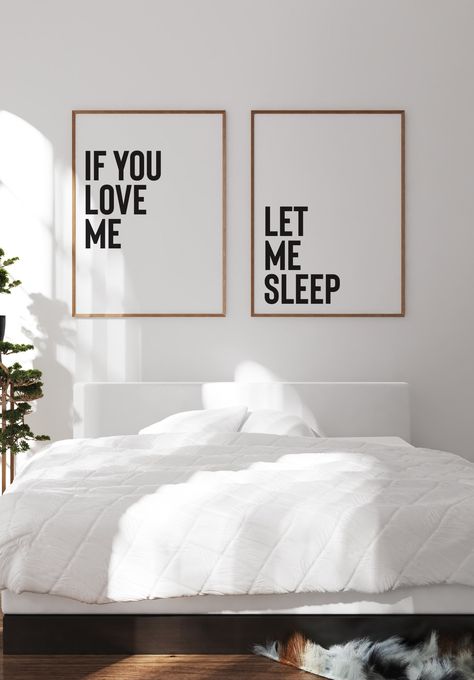 Funny Bedroom, Couple Bedroom, Bedroom Wall Decor, Apartment Decor Inspiration, Room Ideas Bedroom, Bedroom Art, Bedroom Wall Art, 인테리어 디자인, Wall Decor Bedroom