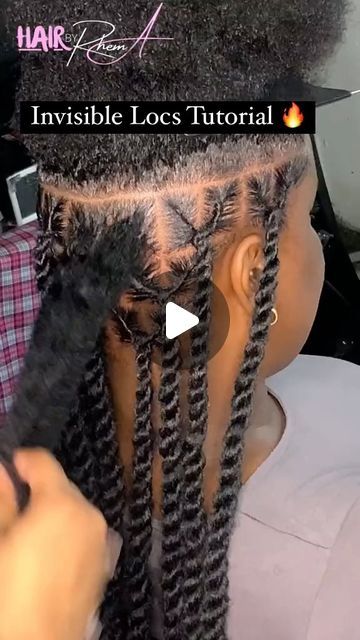 Invisible Locs, Hoco Hair Ideas Straight, Hair Braider, Hoco Hair Ideas Down, Hoco Hair Ideas Medium, Growing Out Short Hair Styles, Hair Twist Styles, Hairstyles Summer, Hair Summer