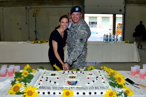 Change of command ceremony Change Of Command Reception, No 8, The Change, Cake