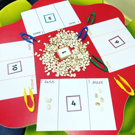 Some maths busy learning focusing on one more and one less☺️ #eyfs #earlyyears #earlyyearsmaths #eyfsmaths #mathsisfun #learningthroughplay #busylearning #continuousprovision View all 3 comments One More One Less Activities, Reception Maths, One More One Less, Maths Eyfs, Eyfs Maths, Year 1 Maths, Early Years Maths, Numeracy Activities, Reception Class