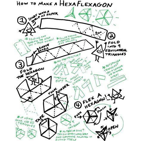 Hexaflexagon Tutorial, Summer Arts And Crafts, Go Kit, Manga Tutorial, Kit Ideas, Wonder Years, Kids Tents, Homeschool Math, Diy Activities