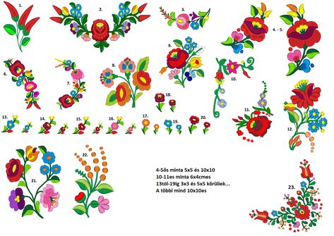 Hungarian Tattoo, Polish Embroidery, Baby Hat Knitting Patterns Free, Embroidery Tattoo, Baby Hat Knitting Pattern, Hungarian Embroidery, Folk Art Flowers, Redwork Embroidery, Folk Embroidery