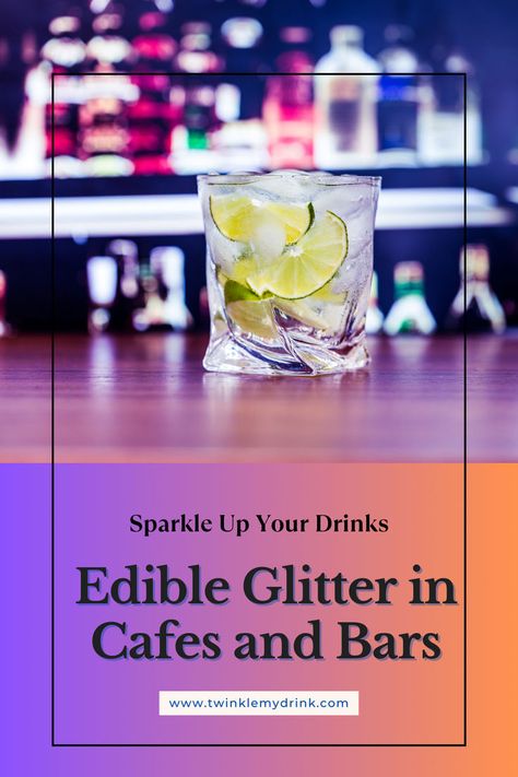 Add a touch of sparkle to your cafe or bar experience with edible glitter! Edible glitter can be a fun and creative way to enhance your drinks and delight your customers. Whether you're looking to attract new customers, celebrate special occasions, or simply add a unique twist to your menu, edible glitter offers endless possibilities. Edible Glitter, How To Attract Customers, Special Occasion, Sparkle, Glitter, Cafe, Bar, Drinks, Canning