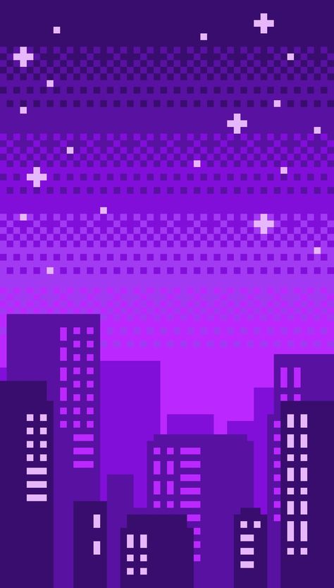 Purple dreams, credit: pixeldreams Purple Pixel Background, Purple Game Aesthetic, Purple Video Game Aesthetic, Pixel Art Background Purple, Vaporwave Pixel Art, Video Game Background Aesthetic, 8bit Background, Purple Pixel Aesthetic, Purple Pixel Wallpaper