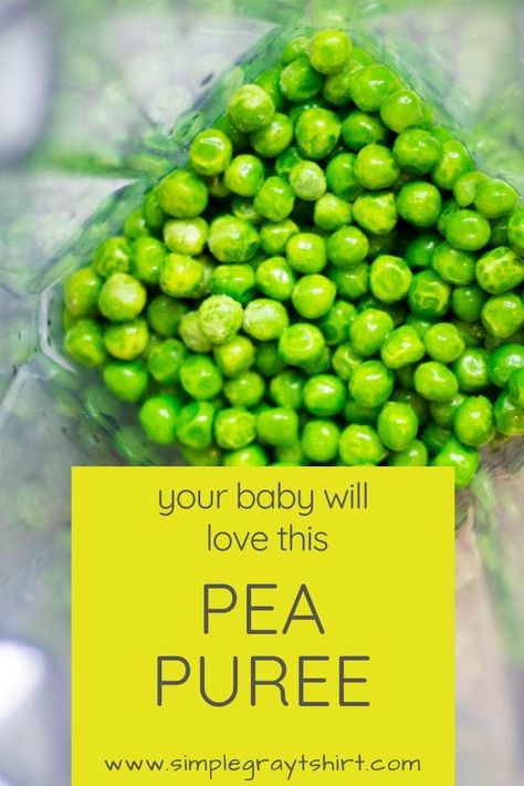 Blw Peas, Green Pea Puree Recipes, Pea And Potato Puree, Peas Baby Food Recipe, Frozen Peas And Carrots Recipe, Peas Puree, Peas Baby Food, Pea Baby Food, Pea Puree Baby Food