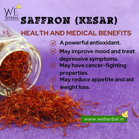 Saffron (kesar) Saffron Health Benefits, Reduce Appetite, Improve Mood, Health Issues, Home Remedies, Health Benefits, Join Us, The Magic, Benefits