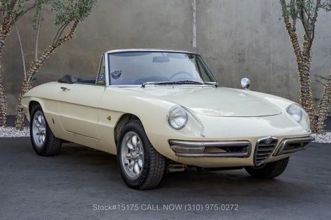 Alfa Romeo Spider Duetto, Alfa Romeo Spider, Alfa Romeo Giulia, Number Matching, Car Club, Collector Cars, Soft Tops, Spare Tire, Manual Transmission