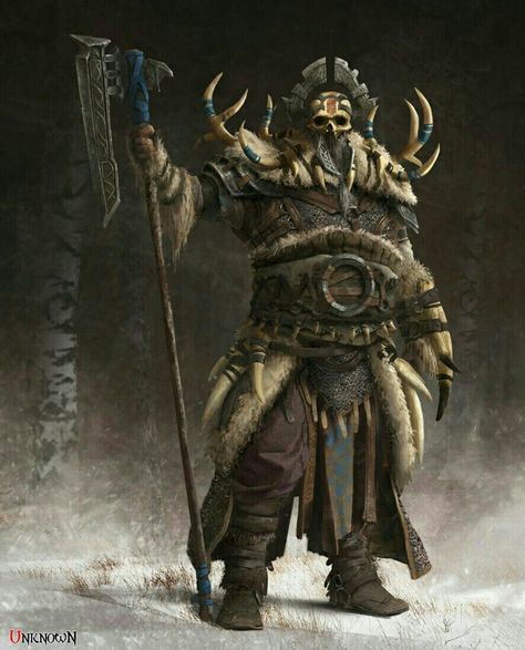 Avvar Faerniir Fantasy Barbarian, Demon Design, Viking Character, Writing Techniques, Dungeons And Dragons Characters, Art Fantasy, Fantasy Armor, Nerd Stuff, Fantasy Warrior