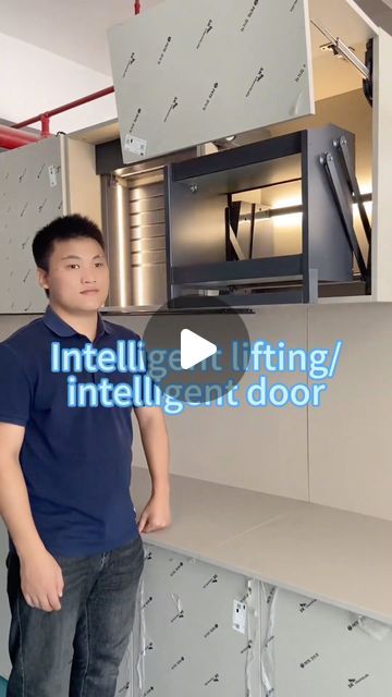 Cabinet smart home on Instagram: "Intelligent lifting with intelligent door,
#kitchen#cabinet#tiktok
#liftng#cabinet#factory
#kitchen#cabinet#wholesale" Cabinet Lift, Door Kitchen, Kitchen Doors, Kitchen Cabinet, Smart Home, Kitchen Cabinets, Doors, On Instagram, Instagram