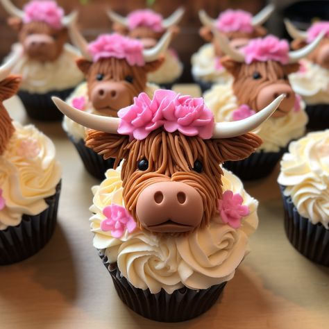 I Love Cows - Cutest cupcake ever Western Birthday Cakes, Cow Birthday Cake, Cow Food, Scentsy Mixology, Cow Cupcakes, I Love Cows, Vanilla Bean Buttercream, Cow Cookies, Cow Cakes