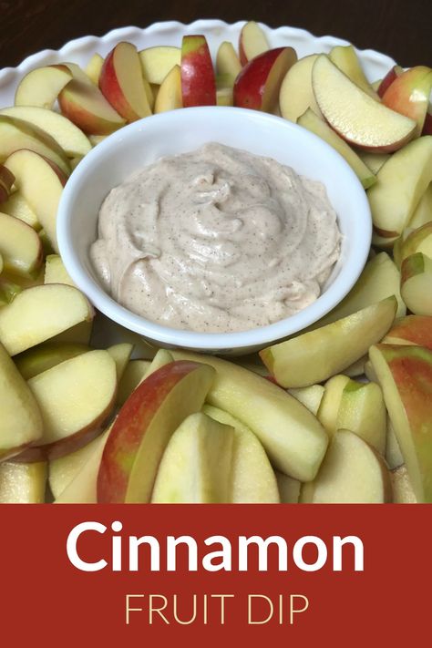 Marshmallow Fluff Fruit Dip, Dip For Apples, Easy Fruit Dip, Thanksgiving Fruit, Cream Cheese Fruit Dip, Best Dip, Traditional Thanksgiving Recipes, Fruit Dips Recipes, Cinnamon Cream Cheese