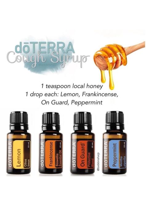 Essential Oil Recipe For Cough, Doterra Cough Diffuser, Cough Remedies For Adults Essential Oils, Doterra For Cough, Doterra Cough Remedy, Doterra Cold Remedy, Cough Doterra, Doterra Oil For Cough, Doterra Cough