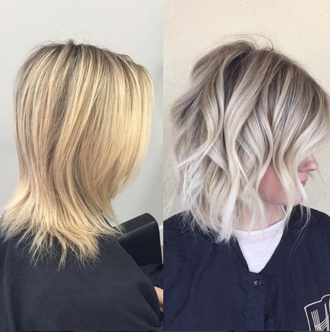 Sombre Hair Color, Yellow Blonde Hair, Kort Bob, Sombre Hair, Yellow Blonde, Color Rubio, Ash Hair Color, Hair Blond, Ash Blonde Hair