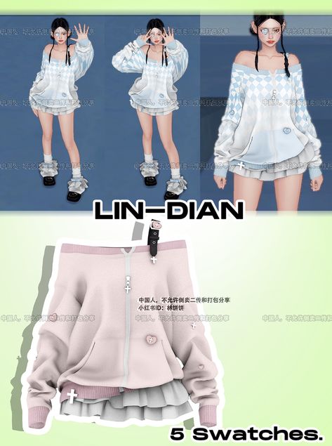 Sims 4 Mods Clothes Kawaii, The Sims 4 Alpha Cc Clothes, Cute Sims4 Cc, Sims 4 Cc Onesie, Soft Sims 4 Cc, Sims 4 Harajuku Cc, Sims 4 Cc Jacket Accessories, Ts4 Kawaii Cc, Sims4 Cc Clothing Female Dress