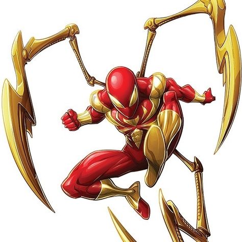 Spiders arent made of iron dont be silly. Patrick Brown Spiderman, Iron Spiderman, Iron Spider Suit, Patrick Brown, Marvel Cards, Spiderman Ps4, Iron Spider, Marvel Characters Art, Spiderman Artwork