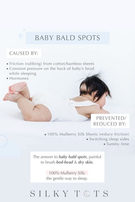 Silky Tots 100% Mulberry silk reduces friction, allowing hair to glide over the mattress reducing friction to prevent baby bald spots, frizz and knotting, whilst promoting re-growth. Ways To Sleep, Silk Pillowcases, Bald Spot, Bassinet Sheets, Silk Sheets, Bamboo Sheets, Baby Head, Bed Head, Baby Bedding