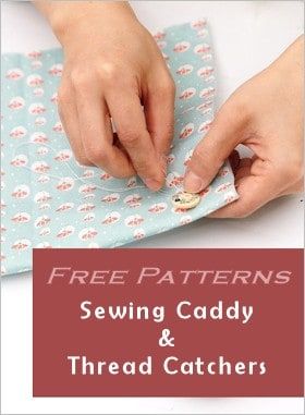 Free Thread Catcher Pattern, Sewing Machine Caddy Pattern Free, Thread Catcher Free Pattern Tutorials, Thread Catcher Free Pattern, Sewing Machine Covers, Thread Catcher Pattern, Thread Catchers, Stuff Toys, Sewing Caddy