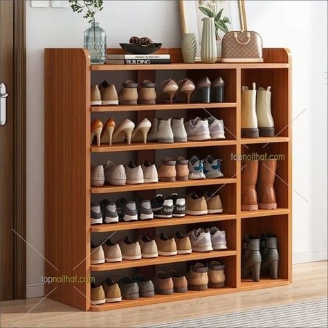 Shoe rack available Can be customized in different colors, designs and sizes Dm to customize yours 📍Jhamsikhel, Beside The British School 📲 9865471448 / 9823378996 🚚 Delivery all over Nepal #namaslay #namaslayproducts #namaslaydecor #namaslaycustomstore #namaslaydesigns #namaslaycustomization #namaslaycustom #dmfororder Shoe Storage Display, Wooden Shoe Rack Designs, Large Shoe Rack, Shoe Tidy, Wooden Shoe Rack, Rak Kasut, Wood Shoe Rack, Diy Shoe Rack, Shoe Organizers