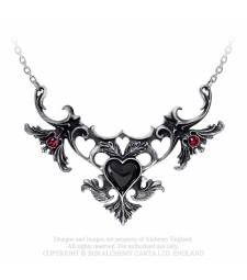 Queen of the Night (P503B) ~ Pendants | Alchemy England Rococo Interior, Red Crystal Necklace, Alchemy Gothic, Gothic Necklace, Anne Marie, Red Crystals, Gothic Jewelry, Dream Jewelry, The Salon