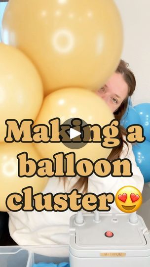 6K views · 289 reactions | Making a balloon cluster!⁣

Shop my favorite balloon pump in the link on my bio! Pretty AND functional😍
.⁣
.⁣
.⁣
.⁣
.⁣
#balloonstylist #balloon #balloonart #balloons #events #balloonarch #balloondecoration #balloongarland #balloonbouquet #balloondecor | Bloom Inflatables | Dasha · Austin How To Make Balloon Clusters, Balloon Clusters Diy, How To Make Balloon, Balloon Clusters, Balloon Garland Diy, Garland Diy, Balloon Pump, Balloon Columns, Balloon Diy