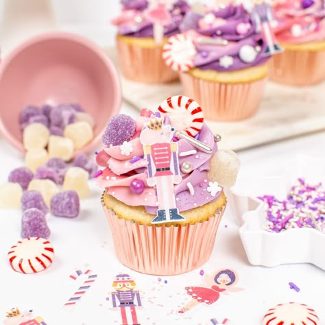 Christmas Sleepover Party, Sugar Plum Recipes, Christmas Kids Party, Nutcracker Birthday, Dance Christmas, Fairy Cupcakes, Christmas Sleepover, Christmas Bakes, Nutcracker Party