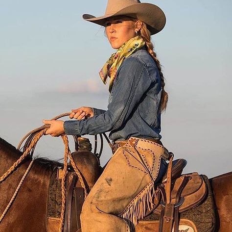 COWGIRL Magazine on Instagram: ““The horse is a mirror. It goes deep into the body. When I see your horse I see you too. It shows me everything you are, everything about…” Cowgirl Chaps, Western Chaps, Cowgirl Pictures, Cowboy Pictures, Girl Cowboy Boots, Western Photography, Cowgirl Magazine, Crazy Women, Western Women