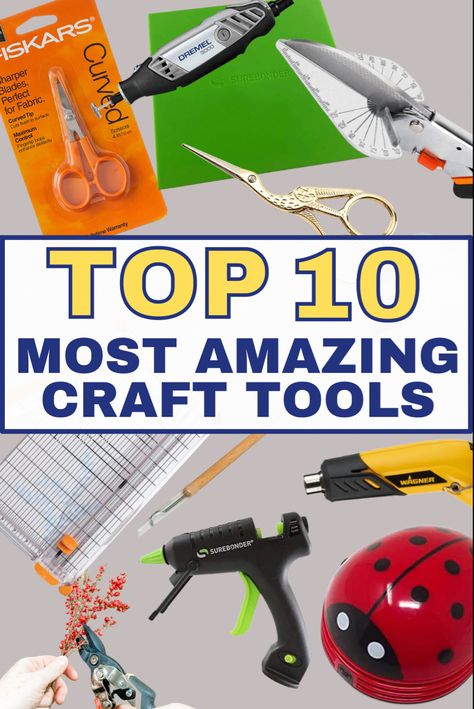 Basic Tool Kit, Hobby Tools, Get Free Stuff, Tool Hacks, Mod Podge, Art Tools, Diy Arts And Crafts, Craft Tools, Toddler Crafts