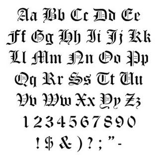 Old English Calligraphy Alphabet | Cool Old English Letter Tattoos Old English Script, Best Tattoo Fonts, Old English Alphabet, Font Tato, Alphabet Graffiti, Gothic Alphabet, Tattoo Script Fonts, Tattoo Fonts Alphabet, Calligraphy Fonts Alphabet