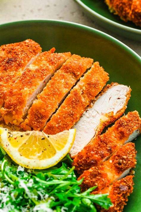 Chicken Panko Recipes, Fried Panko Chicken, Pan Cooked Chicken Breast, Fried Boneless Chicken Breast, Fried Breaded Chicken Breast, Panko Fried Chicken, Cosori Recipes, Crispy Fried Chicken Breast, Pan Cooked Chicken