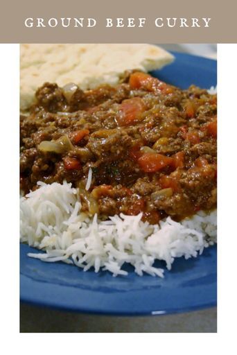 Hamburger Curry, Roasted Red Pepper Soup, Tomato Curry, Pork Chop Dinner, Cooking Tomatoes, Beef Curry, Spicy Beef, Supper Recipes, Curry Recipe