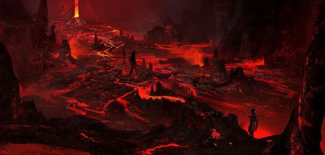 Maw of Hunger Fire Artwork, Fantasy Locations, Fantasy City, Level Design, Biome, Fantasy Places, Environment Design, World Building, Dark Souls