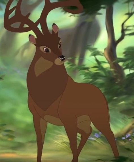 Bambi Grown Up, Cartoon Animal Characters, Childhood Cartoon Crushes, Bambi's Dad, Hear Me Out Cartoon Characters, Hear Me Put Characters, Disney Smash Cake, Hear Me Out Crushes, Ronno Bambi