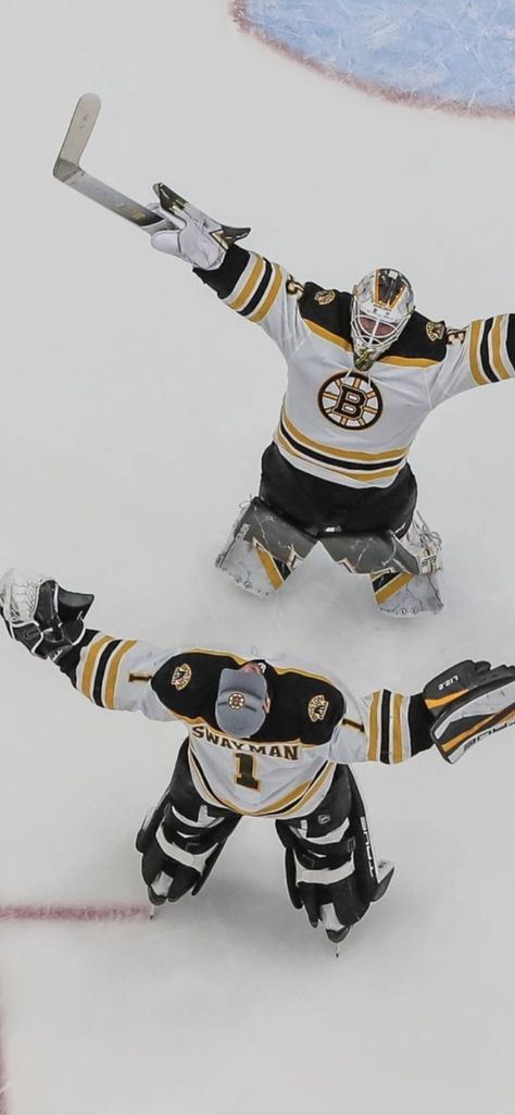 Hockey Phone Wallpaper, Nhl Goalies Wallpaper, Jeremy Swayman Wallpaper, Hockey Goalie Wallpaper, Hockey Goalie Aesthetic, Nhl Backgrounds, Bruins Wallpaper, Boston Bruins Wallpaper, Jeremy Swayman