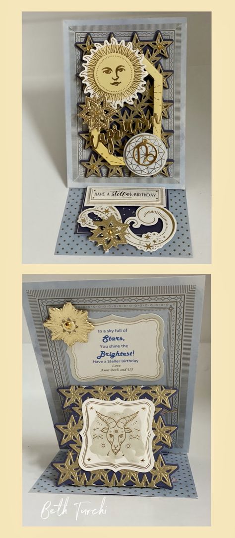 Beth Turchi, Anna Griffin Cards, Sky Full Of Stars, Anna Griffin, Birthday Love, Paper Projects, Paper Crafts, Birthday