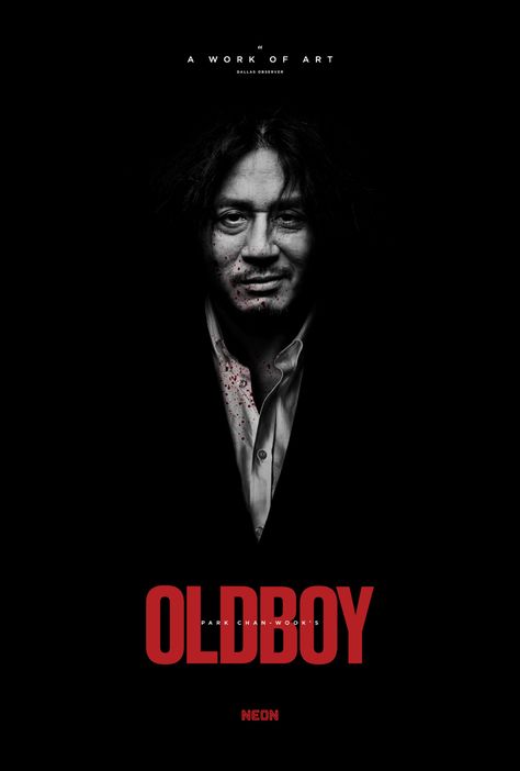 South Korean Thriller Directed by PARK CHAN-WOOK Oldboy Movie Poster, Oldboy Movie, Oldboy 2003, Park Chan Wook, Movies For Boys, Boys Posters, Best Movie Posters, Film Poster Design, I Love Cinema