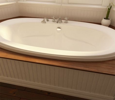 Neptune Felicia Drop In Tub Surround, Prim Bedrooms, Tub Surround Ideas, Colonial Kitchens, Oval Bathtub, Black Tub, Air Tub, Air Bathtub, Drop In Tub