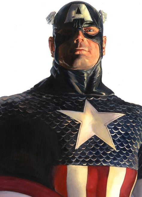 Alex Ross Marvel, Alex Ross Art, Modern Mythology, First Avenger, Alex Ross, Arte Dc Comics, Marvel Captain America, Silver Surfer, Marvel Comics Art