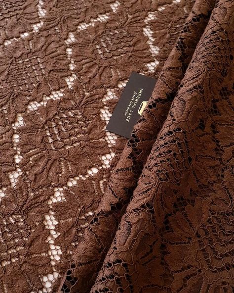 Brown Lingerie, Brown French, Black Lace Fabric, Veil Lace, Bridal Lace Fabric, Alencon Lace, Lace Styles, Lace Veils, Brown Style