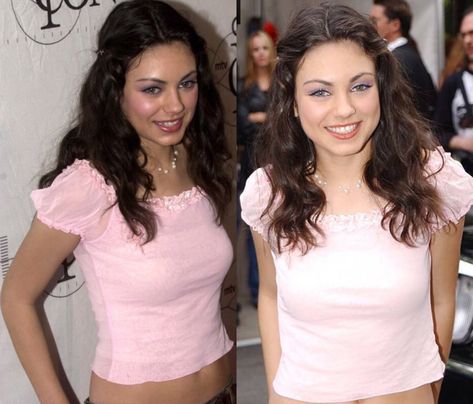 Mila Kunis ( retro event blend ) MTV Icon honors Aerosmith Sony Pictures studio Culver City, CA ( April 14, 2002 ) shared to groups 9/7/23 Mila Kunis 90s, Mila Kunis Young, Retro Event, Rose Mcgowan, Pretty Princess, Mila Kunis, Culver City, Strong Woman, Aerosmith