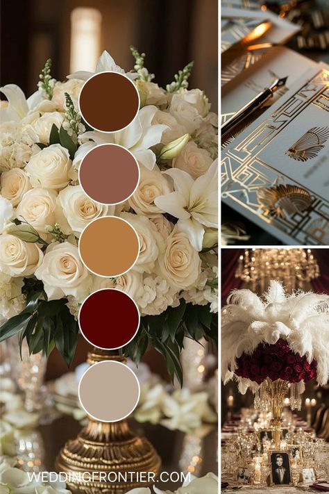 Old Hollywood wedding theme ideas for a glamorous, classic vibe. Old Hollywood Wedding Theme, Hollywood Wedding Theme, Elegant Wedding Colors, Old Hollywood Theme, Vintage Attire, Old Hollywood Wedding, Classic Elegant Wedding, Live Jazz, Hollywood Theme