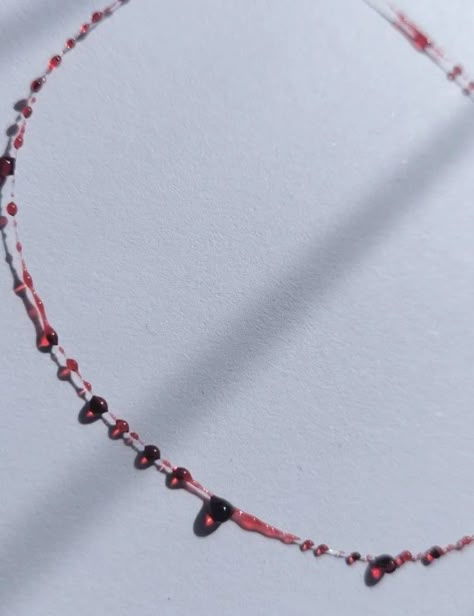 Bloodwork Jewelry, Blood Bracelet Diy, Blood Accessories, Blood Bracelet, Blood Jewelry, Blood Necklace, Diy Pearl Necklace, Bead Charms Diy, Handmade Jewelry Tutorials