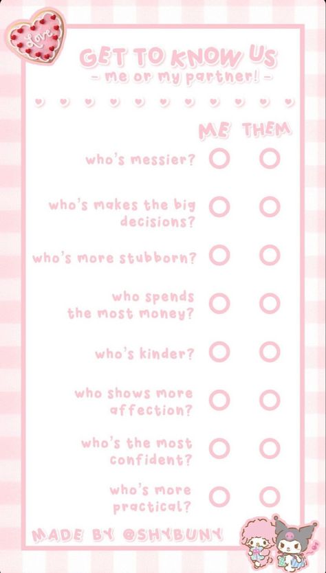 Relationship Template, Fill The Jars Template, About Me Template, Cute Relationship, Bingo Template, Question Game, Id Card Template, Fun Questions To Ask, Fun Activities To Do