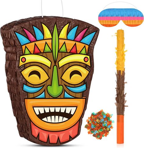 Amazon.com: Luau Party Decorations Luau Themed Party, Tiki Theme, Luau Party Decorations, Aloha Party, Luau Theme Party, Summer Party Themes, Hawaiian Decor, Luau Theme, Tropical Hawaii