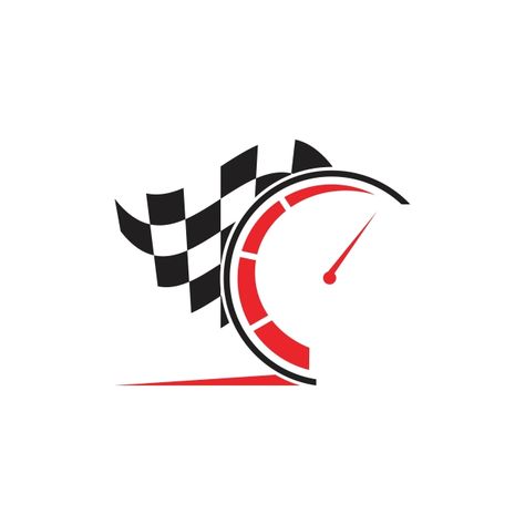 Racing Flag Design, Car Racing Logo Design, Race Logos Design, Car Sticker Design Logos, Racing Logo Design Ideas, Motorcycle Logo Design Ideas, Logo Racing Design, Car Logo Design Ideas, Speedometer Design