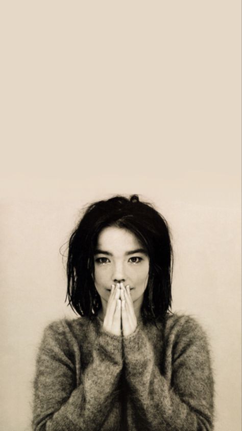 Bjork Aesthetic Wallpaper, Bjork Lockscreen, Bjork Wallpaper Iphone, Aesthetic Music Wallpaper Iphone, Bjork Wallpaper, Bjork Poster, Debut Wallpaper, Bjork Debut, The Sugarcubes