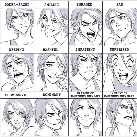 Expressions Drawing, Facial Expressions Drawing, Drawing Meme, Drawing Face Expressions, Face Drawing Reference, Reference Drawing, Drawing Quotes, Small Drawings, Anime Expressions