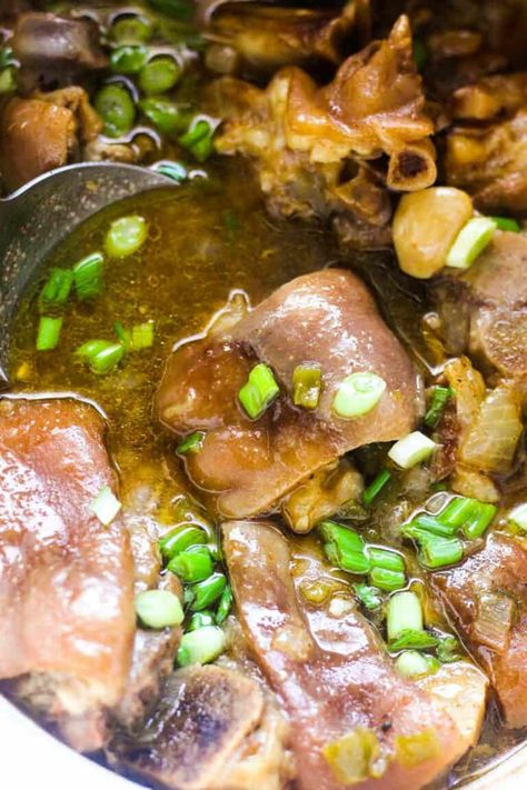 Pigs Trotters Recipe, Pigs Feet Recipe Slow Cooker, Pig Trotters Recipes, Pig Feet Recipe Soul Food Southern, Pork Trotters Recipe, Pig Feet Recipe Slow Cooker, Chinese Pig Feet Recipe, Pork Feet Recipe, Pigs Feet Recipe