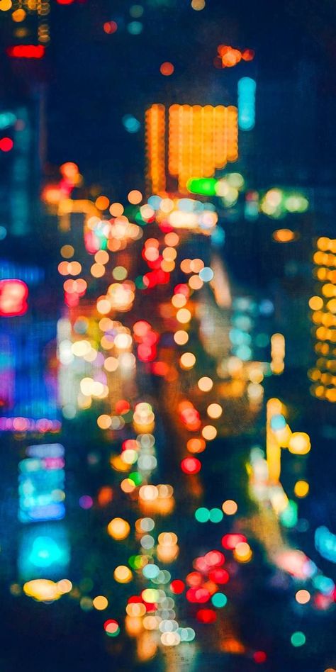 City Lights Illustration, City Lights Watercolor Painting, Night Life Painting, Abstract Expressionism Art Painting, Blur Paintings, Traffic Light Painting, Car Lights At Night, City Lights Painting, Blurry Lights