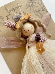 Fairy Wonderland, Blackberry Picking, Fall Fairy, Beady Eye, Beaded Angels, Autumn Fairy, Fairy Decor, Magical Fairy, Fairy Magic